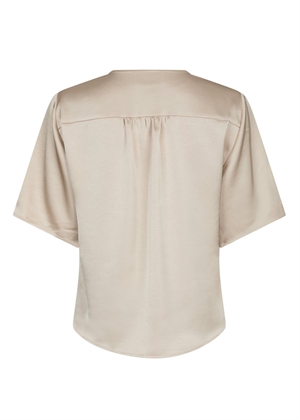 Casadia heavy sateen bluse Champagne Neo Noir 